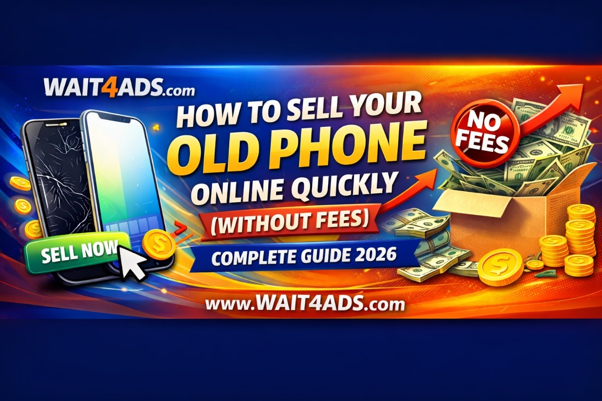 How to Sell Your Old Phone Online Quickly (Without Fees) – Complete Guide 2026