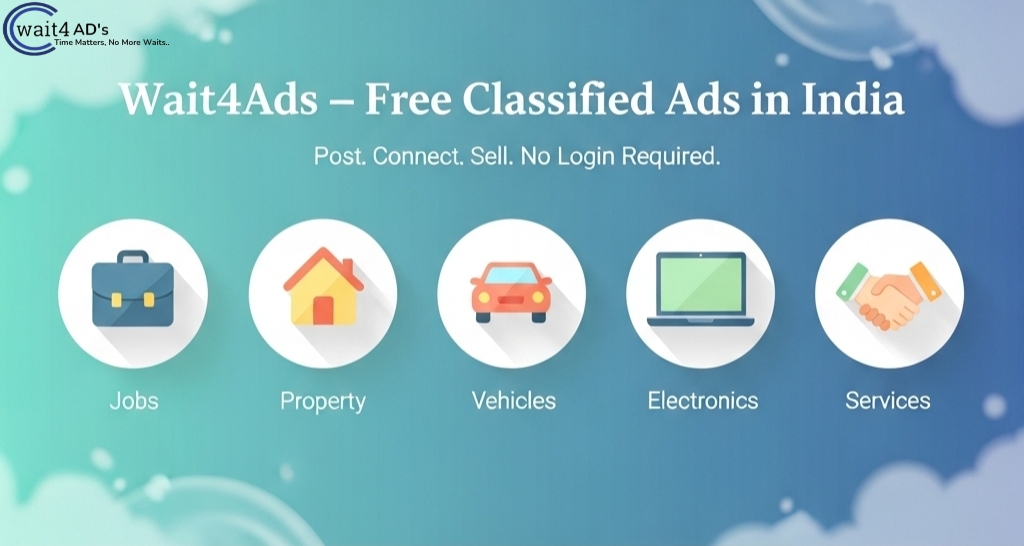Wait4Ads: The Best Free Classified Ad in India 2025 Guide