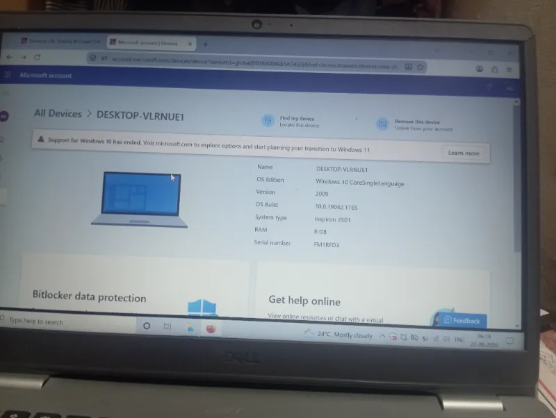 Dell laptop