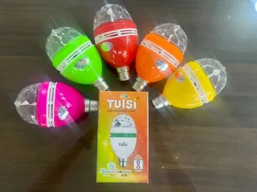 Rotation RGB Led Bulb 