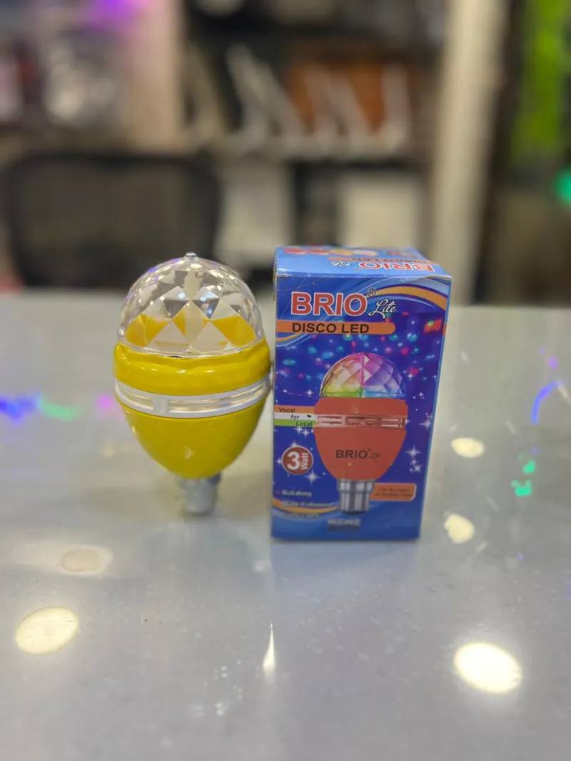 Rotation RGB Led Bulb  Buy And Sell Electronics & Appliances