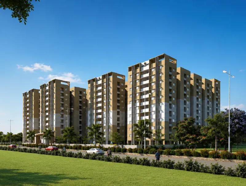 The Apartments at Sansa County – 2 BHK in Patancheru, Hyderabad