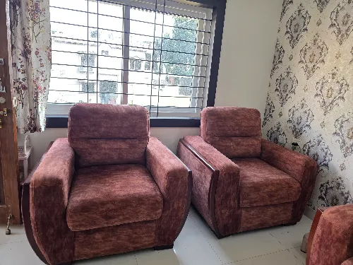 3+1+1 seater sofa set with memory foam