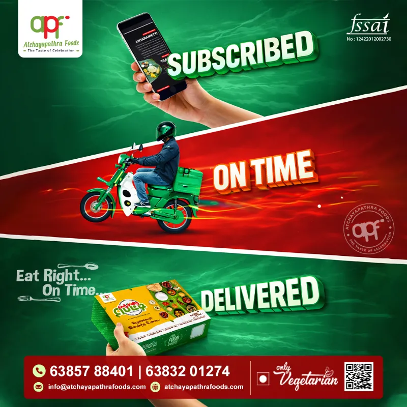   Atchayapathra Foods Monthly Food Subscription for Homestyle Meals
