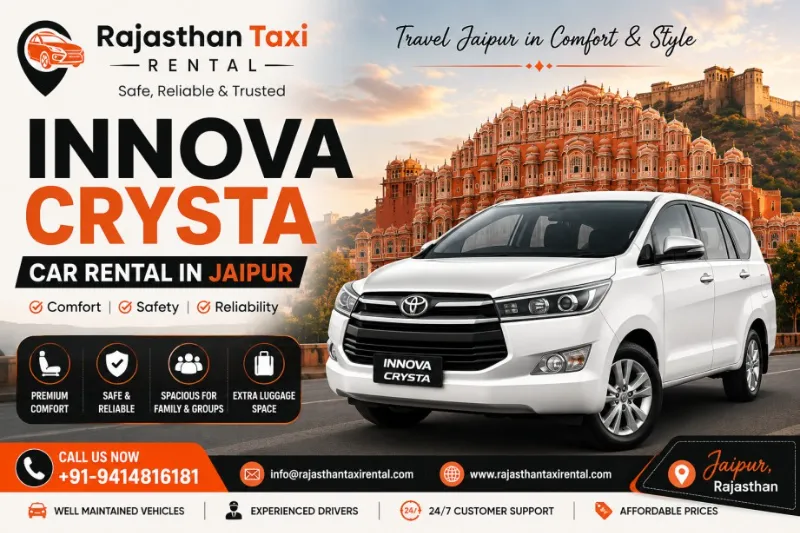 Taxi Service in Jaipur | Book a Reliable Cab Online, Anytime
