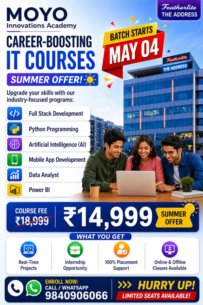 Full stack developer - Jobs for sale in Chennai, Tamil Nadu