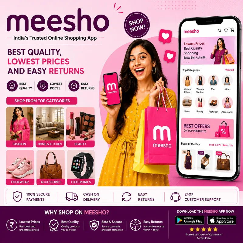 messho online shopping - Fashion for sale in Sirsa, Haryana