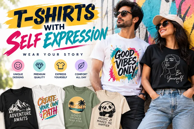 Premium T Shirts with Self Expression for Personal Style