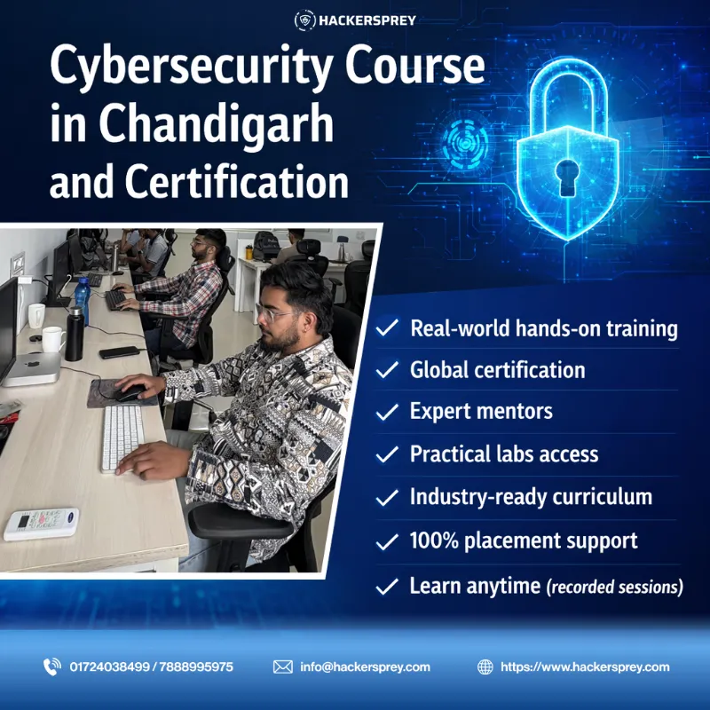 Develop Your Cybersecurity Career through Hands-On Training in Chandig