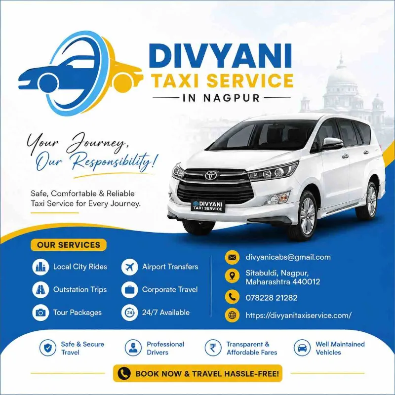 Easy Travel with Divyani Taxi Service in Nagpur