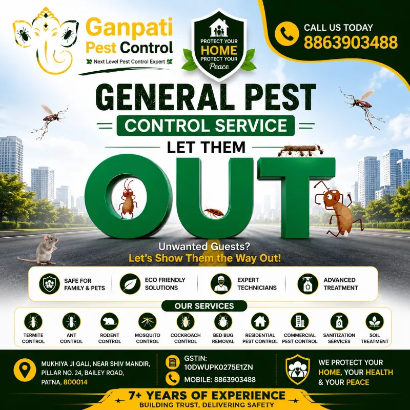 Ganpati Pest Control – Best Pest Control Services in Patna