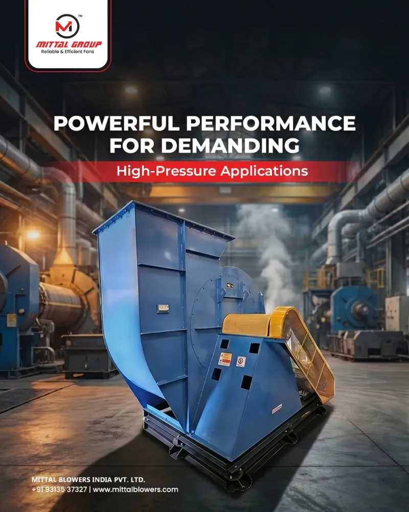 Mittal Blowers India - High Pressure Centrifugal Blowers manufacturers