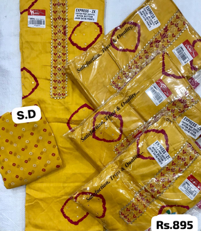 Cotton Suit unstitched 