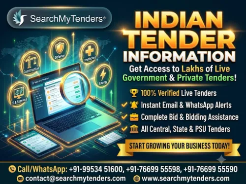 Get Easy & Complete Indian Tender Information | SearchMyTenders
