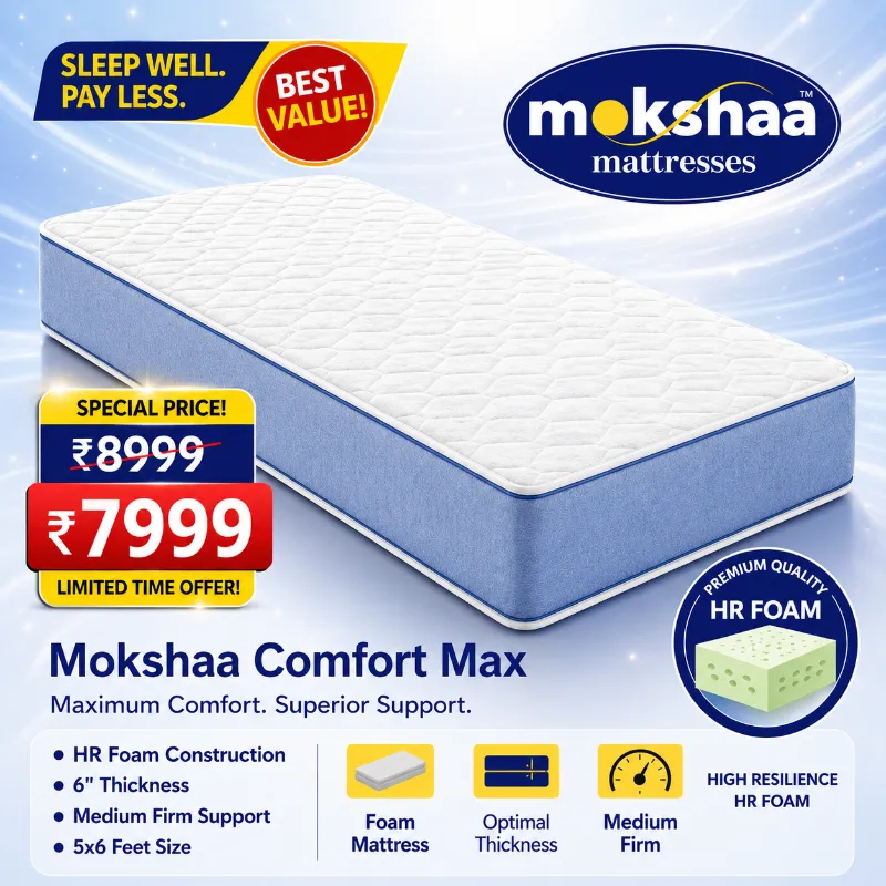 Mokshaa Comfort Max Mattress