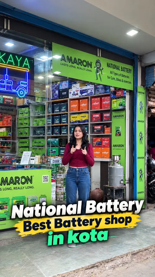 National Battery - Inverter battery shop in kota 