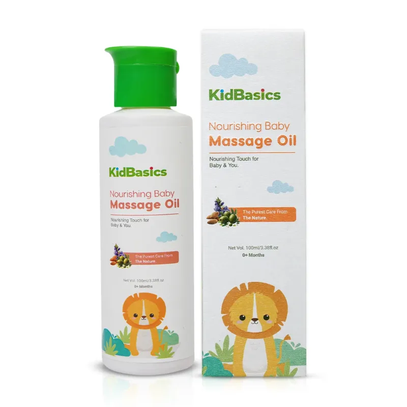 Nourishing Massage Oil For Kids | Gentle Daily Kids Massage Oil