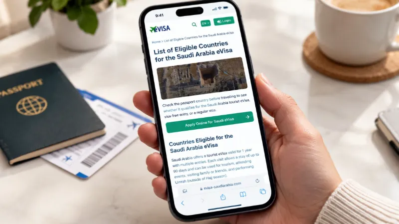 Explore the List of Eligible Countries for Saudi Arabia eVisa