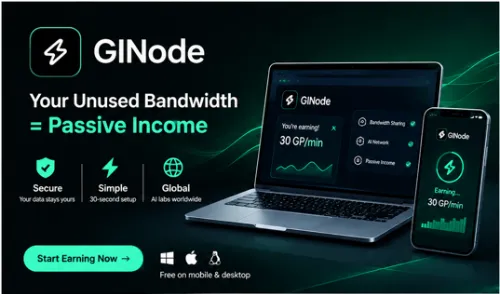 GINode – Free Income Platform