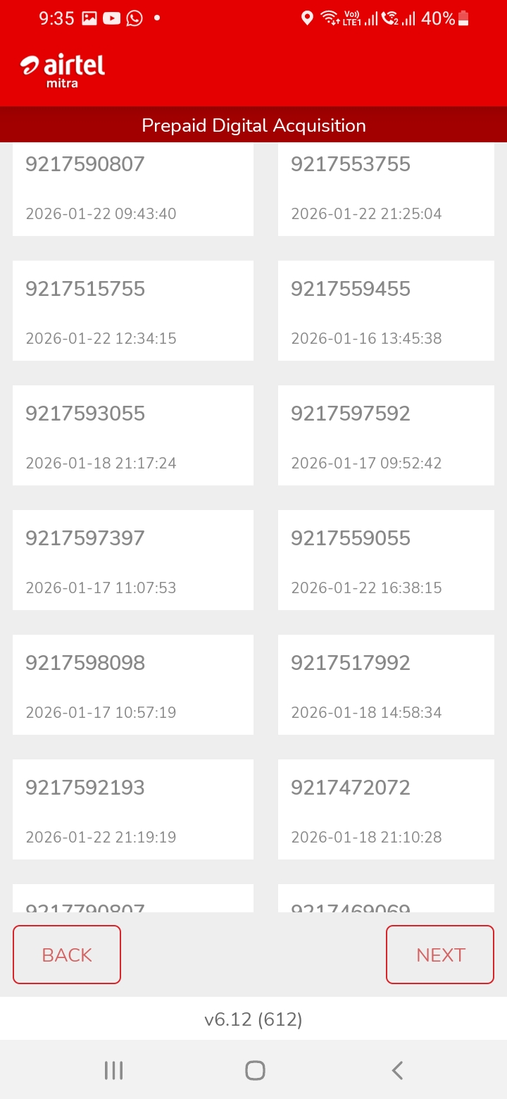 Airtel prepaid number free choice number available aadhar ekyc