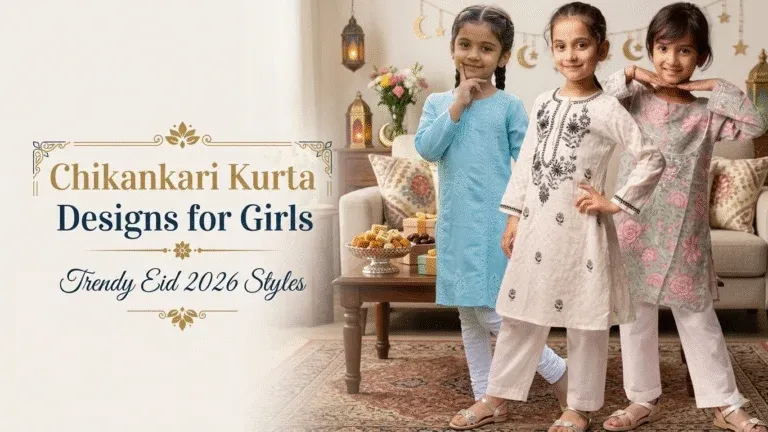 “Beautiful Chikankari Kurtas for Girls for Daily and Festive Wear”