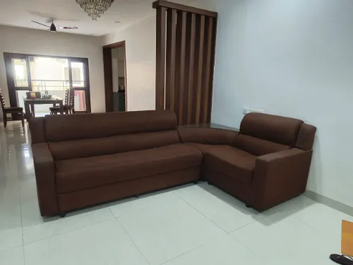 Good condition 5 seater L shape sofa 