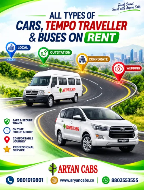 Aryan Cabs – Local, Outstation & Corporate Cab Services in Gurgaon