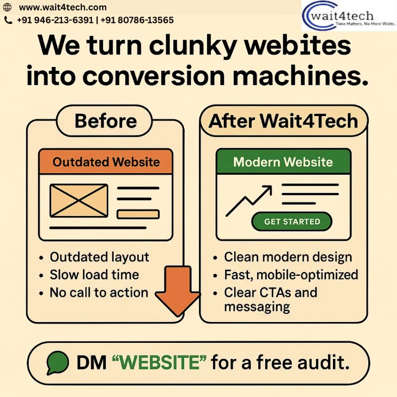 Wait4Tech | Web & App Development & IT Services