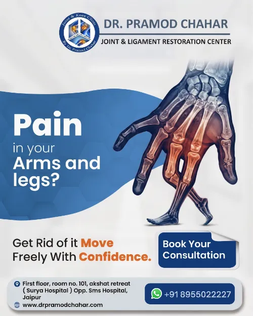 Dr. Pramod Chahar – Joint Replacement & Ligament Surgeon Specialist in Jaipur