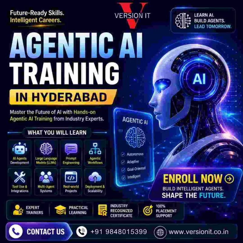 Master Autonomous AI Workflows: Agentic AI Training in Hyderabad by Ve photo 1