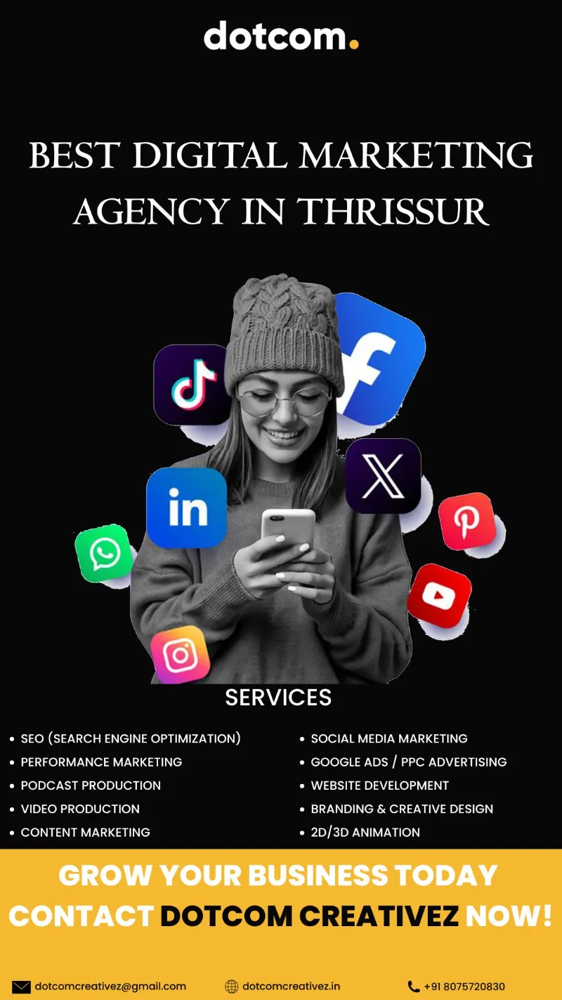 Best Digital Marketing Agency in Thrissur | SEO & Social Media Service photo 1