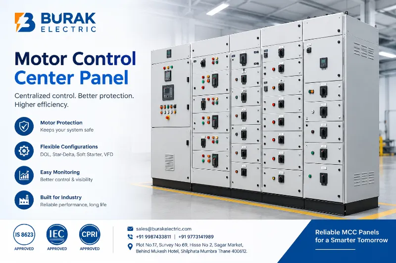 MCC Panel Manufacturer and Supplier for Industrial Needs