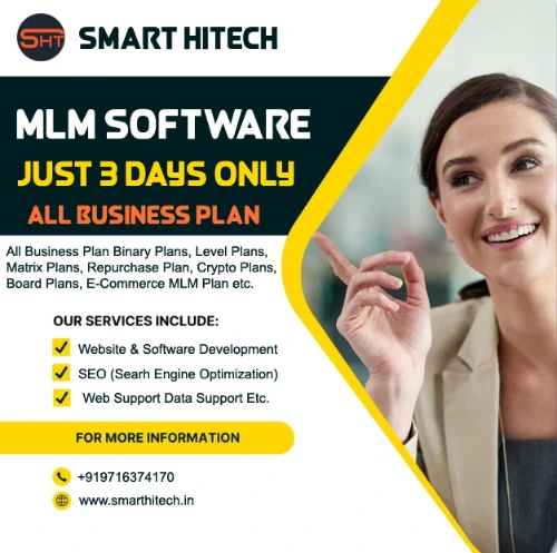 MLM Software Company in Delhi | Binary & Matrix MLM Software