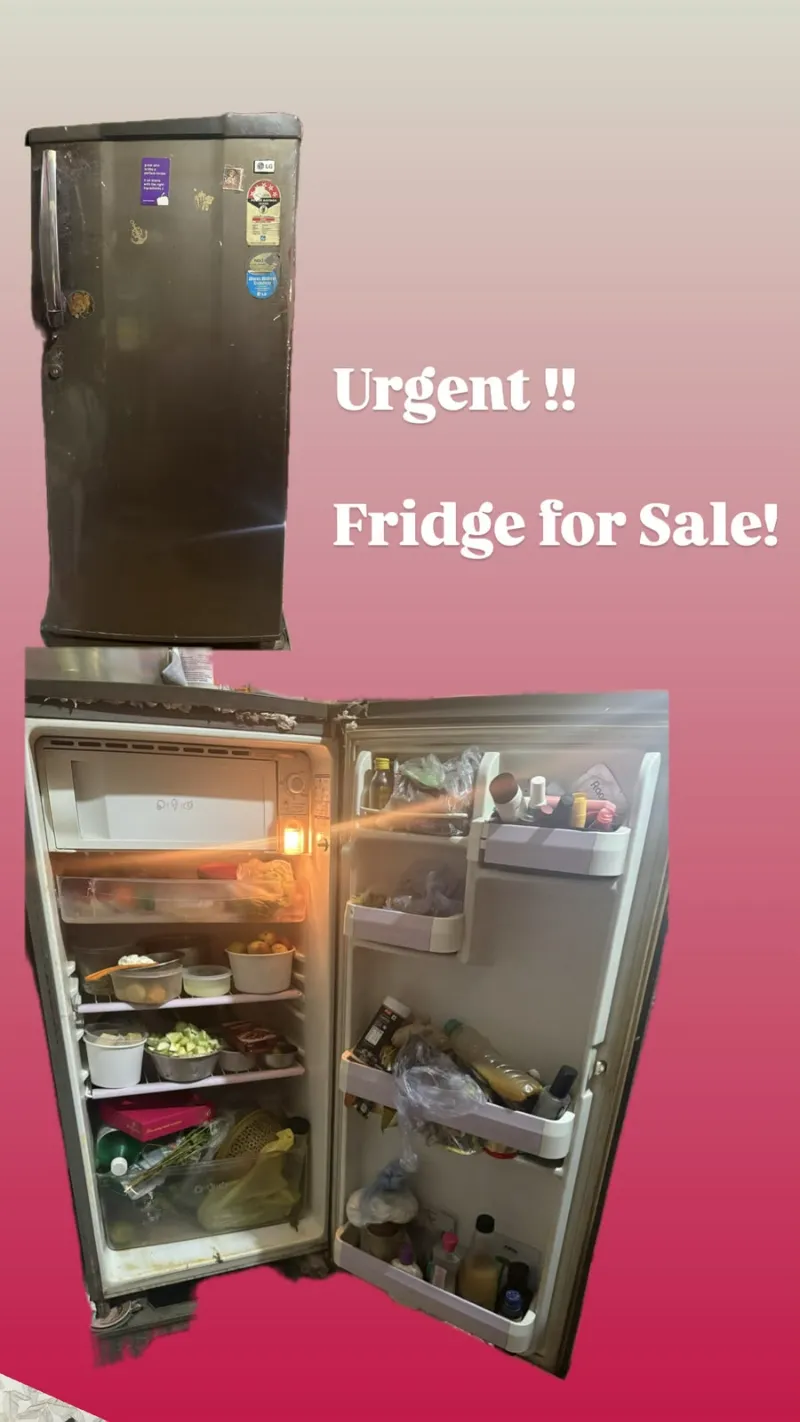 URGENT SALE: LG 5-Star 185L Single-Door Fridge (Model GL-195NM5) – Sup - Electronics & Appliances for sale in Ghaziabad, Uttar Pradesh